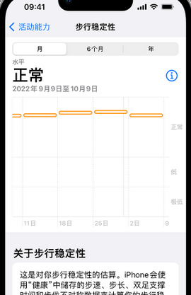 横山iPhone手机维修如何在iPhone开启'步行稳定性通知'