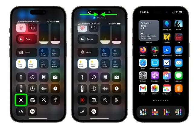 横山苹果手机维修分享iPhone14录屏如何隐藏灵动岛和红色指示器 