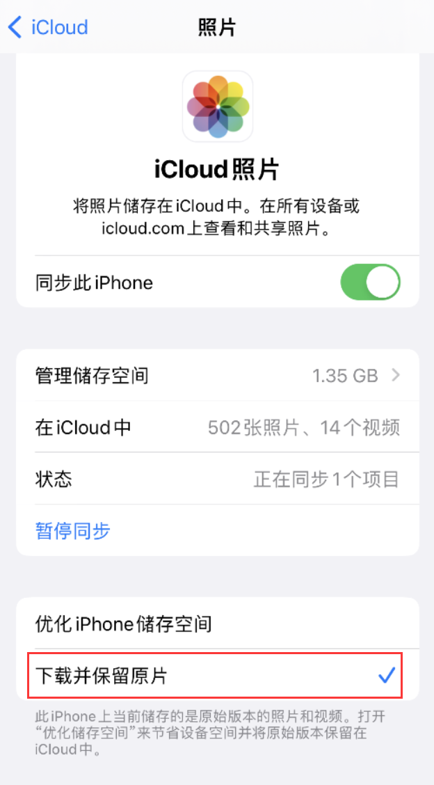 横山苹果手机维修分享iPhone 无法加载高质量照片怎么办 